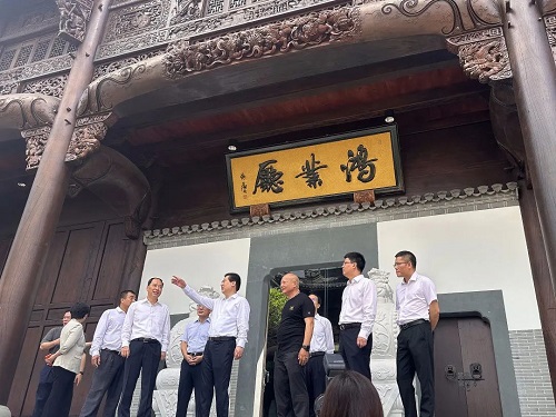 廣東省人大黨組領導調研鴻業(yè)家具鴻園文旅項目，聚焦法治保障貢獻人大力量