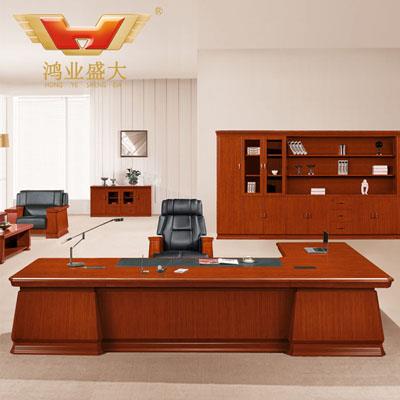 廣東辦公家具廠家直銷(xiāo) 泰柚木班臺(tái)HY-D0833